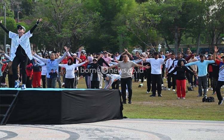 Plt Sekda Kalteng Dorong ASN Hidup Sehat