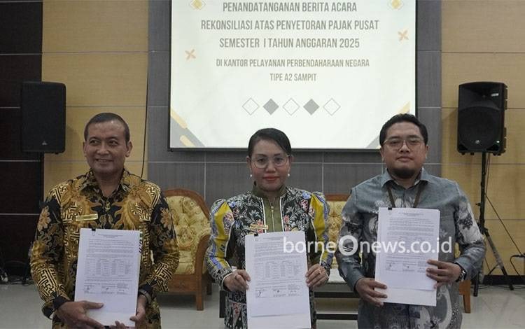 BKAD Seruyan Ikut Rekonsiliasi Pajak Pusat Semester I Tahun 2025