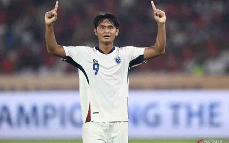 Striker Thailand Mengakui Kurang Percaya Diri saat Mengambil Penalti