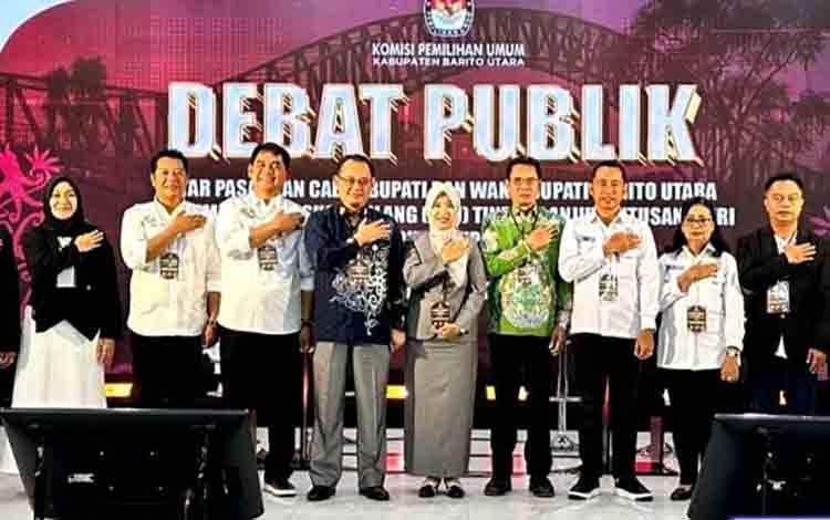 Pj Bupati Barut Apresiasi Debat Publik Calon Bupati dan Wakil Bupati dalam Tahapan PSU 2025