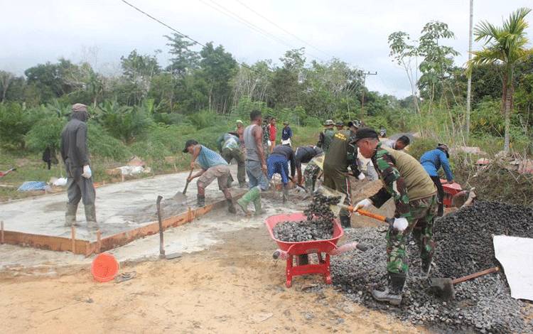 Bupati Gumas: TMMD Wujud Pemerataan Pembangunan-Ketahanan Nasional