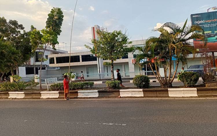 Kejar Layangan Pakai Kayu Panjang, Pemotor di Kapuas Mesti Antisipasi Banyak Hal saat Musim Layang-Layang