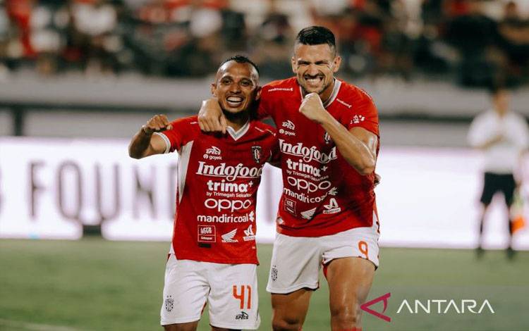 Bali United Bungkam PSIM Yogyakarta 6-0 pada Laga Uji Coba