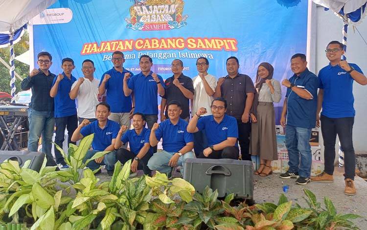 Acara hajatan FIFGROUP cabang di Sampit, Sabtu, 26 Juli 2025. (FOTO: DEWIP)