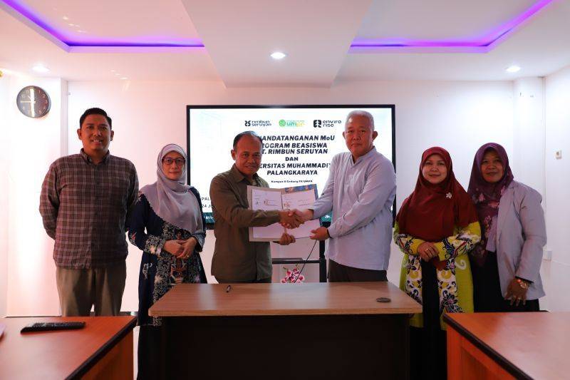 UMPR-Perusahaan Swasta di Kalteng Kerja Sama Pemberian Beasiswa Kuliah