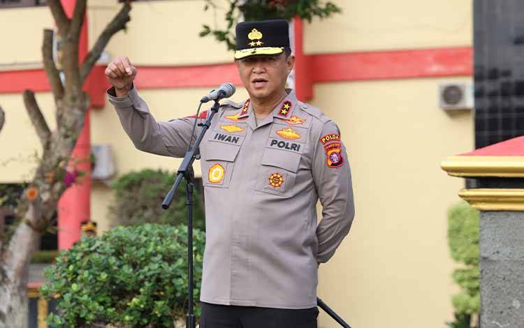 Kapolda Kalteng Imbau Masyarakat Stop Bakar Lahan, Cegah Karhutla