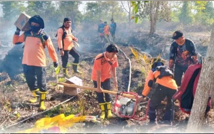 Pemprov Kalteng Ajukan DSP dan Alat Pemadam Portable ke Pemerintah Pusat