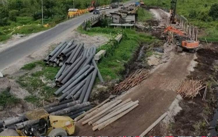Akses Jembatan Lenggana Ditutup, Lalu Lintas Dialihkan ke Jalan Alternatif Sistem Buka Tutup