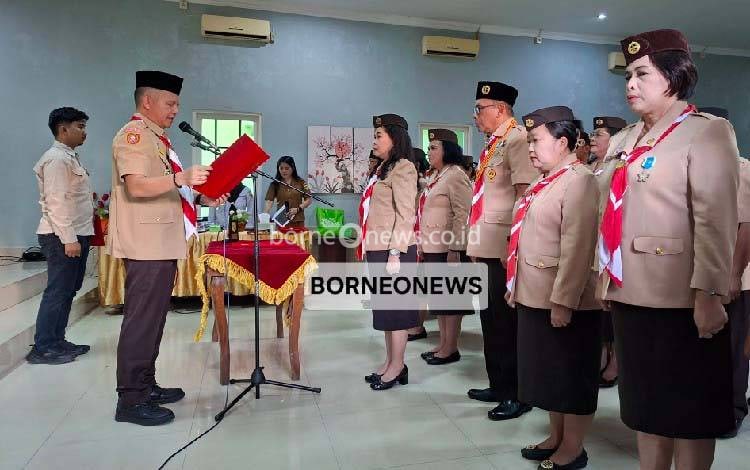 Bupati Gunung Mas: Tugas Pengurus Kwartir Cabang Tidak Ringan Namun Mulia