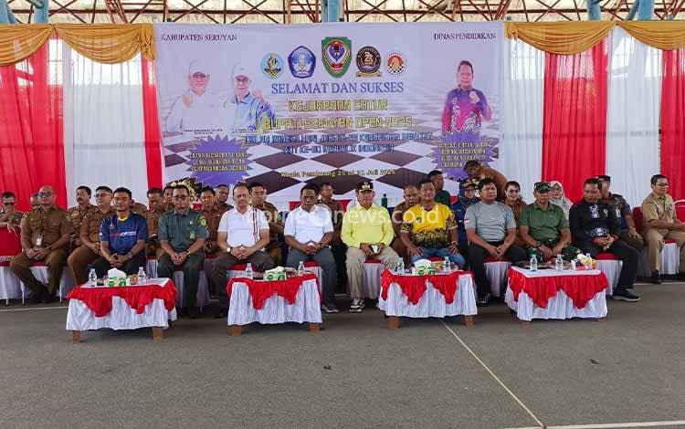 Ahmad Selanorwanda Buka Kejuaraan Catur Bupati Seruyan Open 2025