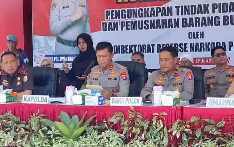 Jaringan Narkoba Lintas Provinsi Terbongkar, Polda Kalteng Ungkap Modus Baru
