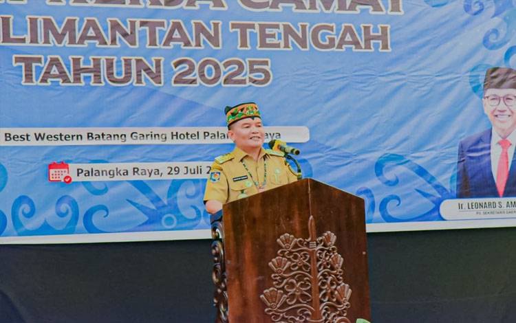 Gubernur Kalteng Minta Camat Kawal Program Koperasi Merah Putih dan Sekolah Rakyat