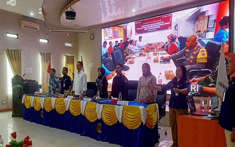 KPU Barito Utara Rakor Kesiapan Logistik dan Pertanggungjawaban Keuangan PSU Pilkada 2024