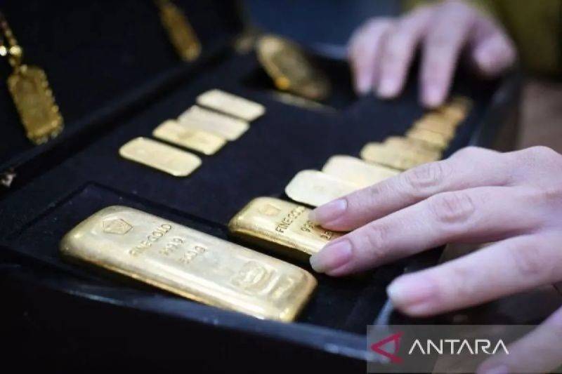 Harga Emas Pegadaian Hari Ini, UBS dan Galeri24 Kompak Turun