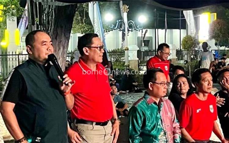 Gelar Nobar Final Piala AFF U 23, Pj Bupati Barito Utara: Semangat Kebersamaan jadi Energi Positif bagi Masyarakat