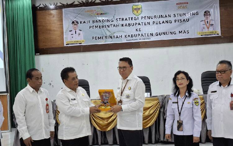 Pemkab Gunung Mas Sambut Kedatangan Rombongan TPPS Pulpis