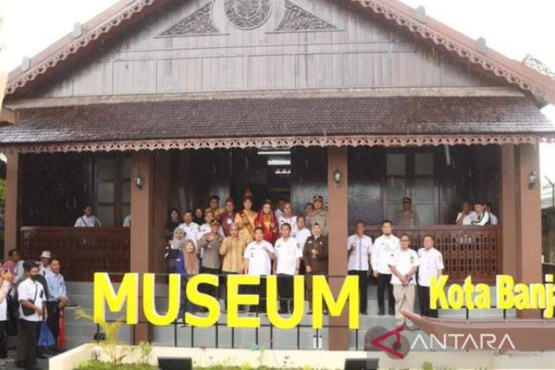 Museum Kayuh Baimbai Kota Banjarmasin yang diresmikan kemarin. ANTARA/HO-Humas Pemkot Banjarmasin