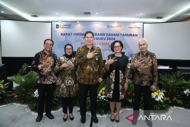 Kimia Farma Rombak Jajaran Direksi dan Komisaris lewat RUPST 2025