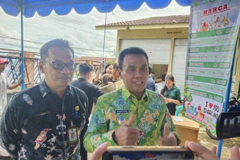 Pemko Palangka Raya Tingkatkan Layanan Bank Sampah