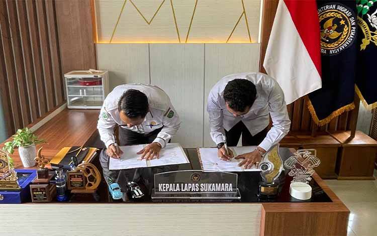 Lapas Sukamara-Puskesmas Sukamara Jalin Kerjasama