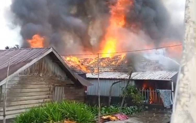 Kebakaran Terjadi di Permukiman Padat Penduduk di Kelurahan Baru