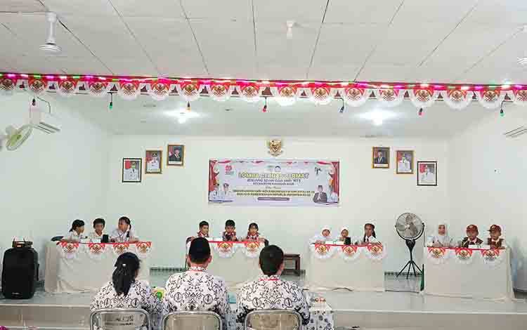 Kecamatan Kahayan Hilir Mulai Gelar Lomba Cerdas Cermat Tingkat SD dan SMP