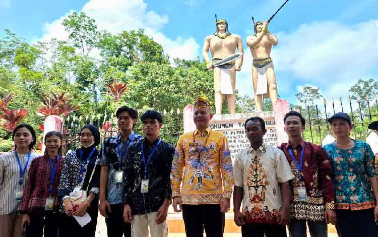 Pesan Bupati Gunung Mas kepada Mahasiswa KKN