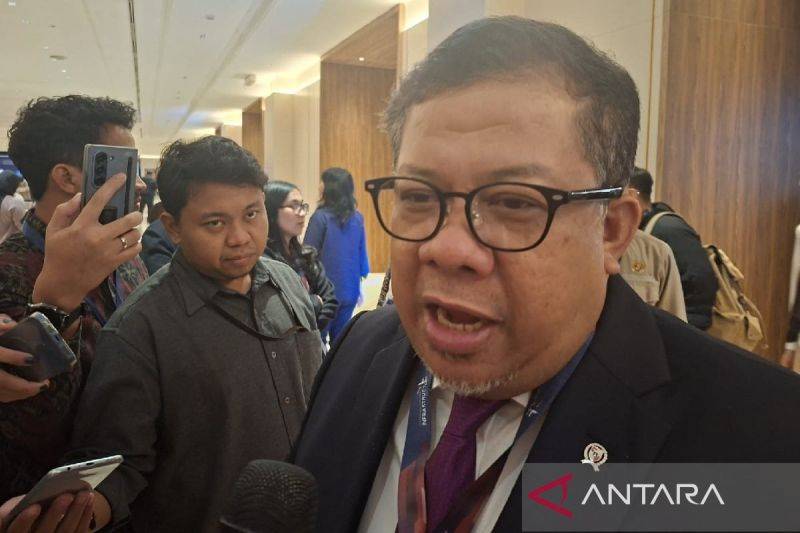 Wakil Menteri Perumahan dan Kawasan Permukiman (PKP) Fahri Hamzah. (ANTARA/Aji Cakti)