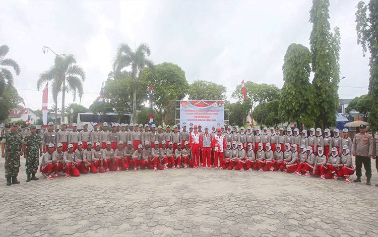 71 Pelajar Ikuti Pusdiklat Paskibraka Seruyan 2025, Tiga Wakili ke Tingkat Provinsi