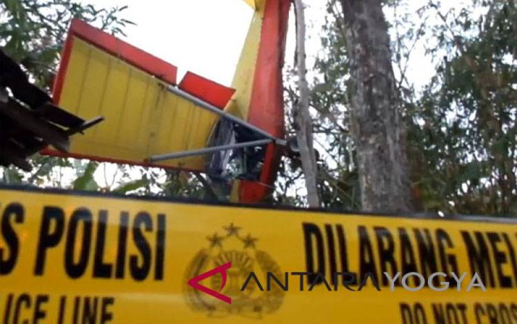 Pesawat Ringan FASI PK S216 Jatuh di Bogor, Pilot Meninggal