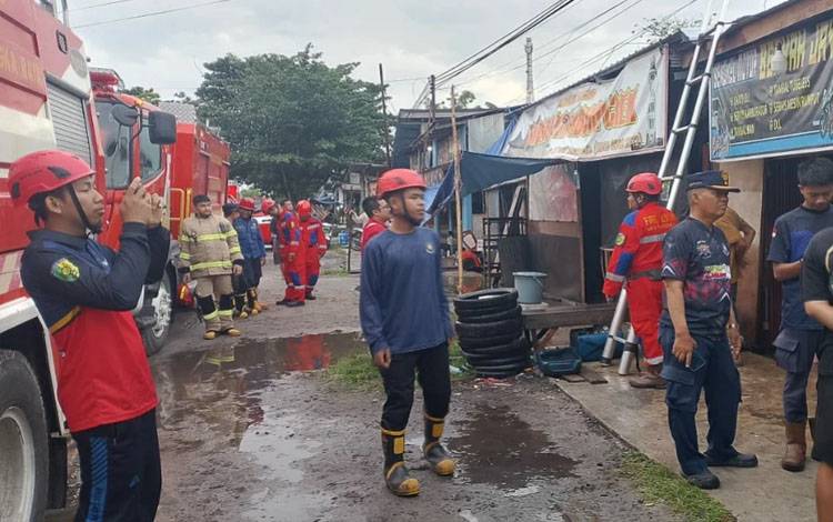Kabel Listrik Korsleting, Bengkel di Palangka Raya Hampir Terbakar