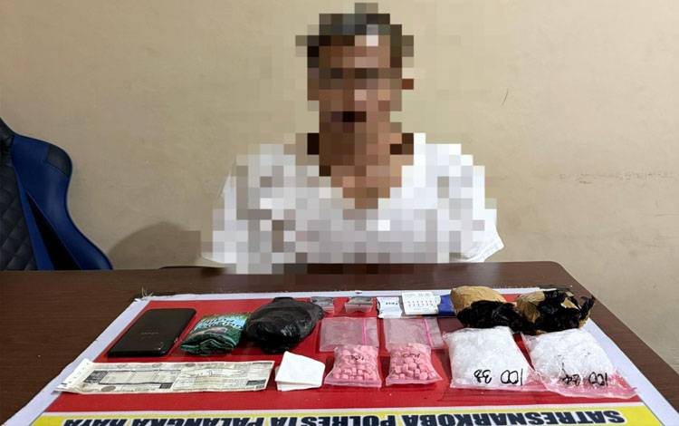 Polresta Palangka Raya Ungkap Kasus Narkoba, Amankan 200 Gram Sabu dan 200 Butir Ekstasi