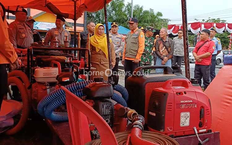 Pemkab Kotim Gelar Apel Siaga dan Gladi Kesiapsiagaan Karhutla