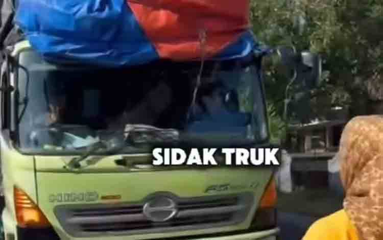 Bupati Kobar Tegur Keras Sopir Truk Odol di Jalur Dalam Kota Pangkalan Bun