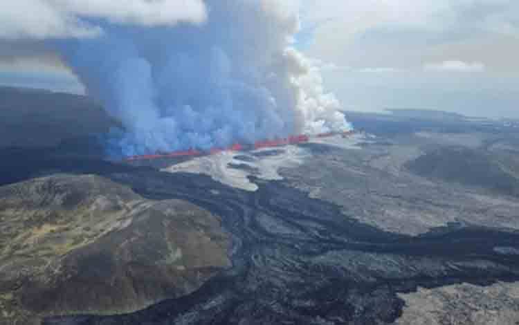Gunung Klyuchevskoy di Rusia Meletus untuk Kedua Kalinya dalam Sepekan