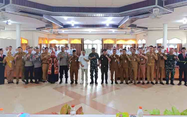 70 Calon Paskibraka Kotim Ikuti Pemusatan Pendidikan di Desa Bahagia