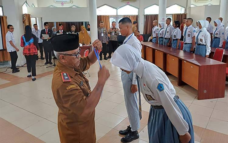 Calon Paskibraka Kotim Diharapkan Jadi Kader Pemimpin Berkarakter Pancasila