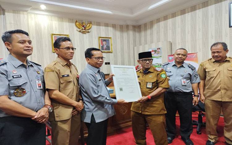 Silat Kuntau Bangkui Resmi Menjadi Kekayaan Intelektual Komunal Kabupaten Kotawaringin Timur