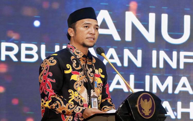 Komisioner Bidang Penyelesaian Sengketa Informasi Komisi Informasi (KI) Kalteng Agus Triantony. ANTARA/HO-KI Kalteng