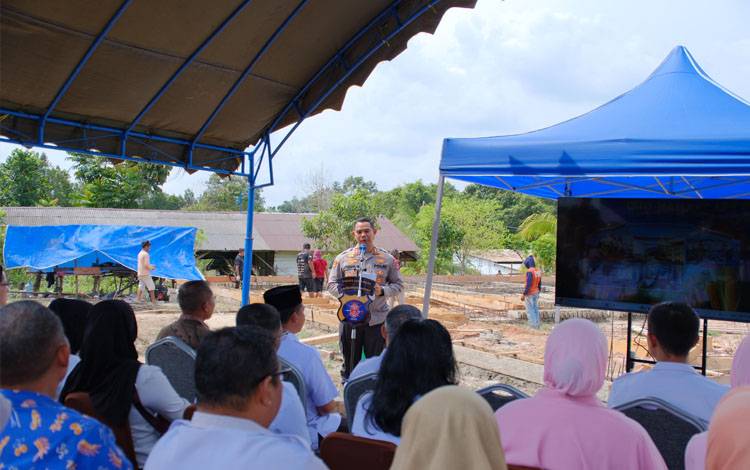 Polres Lamandau Gebrak Gizi Anak: Groundbreaking SPPG Kemala Bhayangkari, Asa Baru Generasi Emas