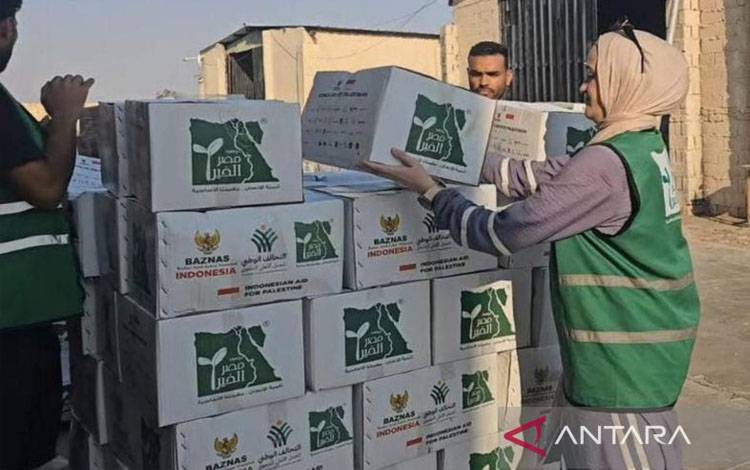Baznas RI Siapkan 55.000 Paket Bantuan Pangan untuk Warga Palestina