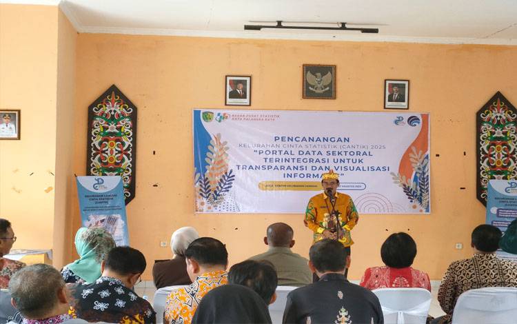 BPS Palangka Raya Dukung Pembangunan Daerah Lewat Program Kelurahan Cinta Statistik