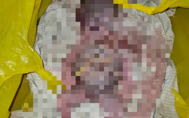Geger, Jasad Bayi Ditemukan di Kantong Plastik di Pasar Besar