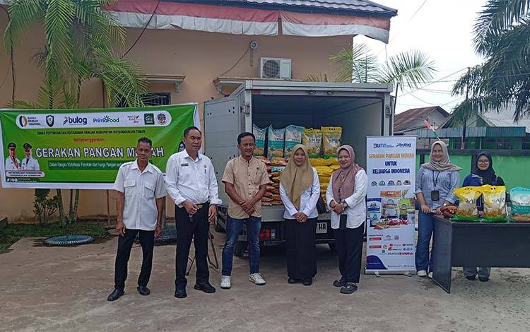 Gerakan Pangan Murah Mandiri Digelar di Kotim untuk Stabilkan Harga Pangan