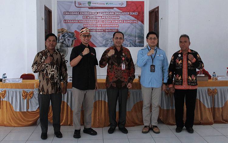 OJK Kalteng Dorong Inklusi Keuangan Lewat Inkubasi Desa EKI di Sukamara