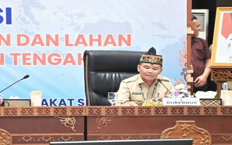 Gubernur Ingatkan Ancaman Karhutla di Wilayah Gambut Kalteng