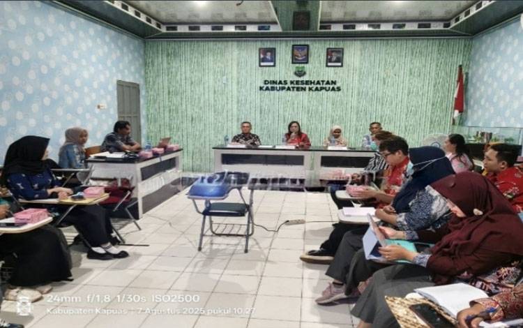 Dinkes Kapuas Gelar Validasi SISMAL untuk Eliminasi Malaria