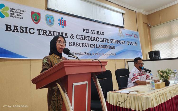 Dinkes Lamandau Tingkatkan Kapasitas Tenaga Kesehatan Lewat Pelatihan BTCLS