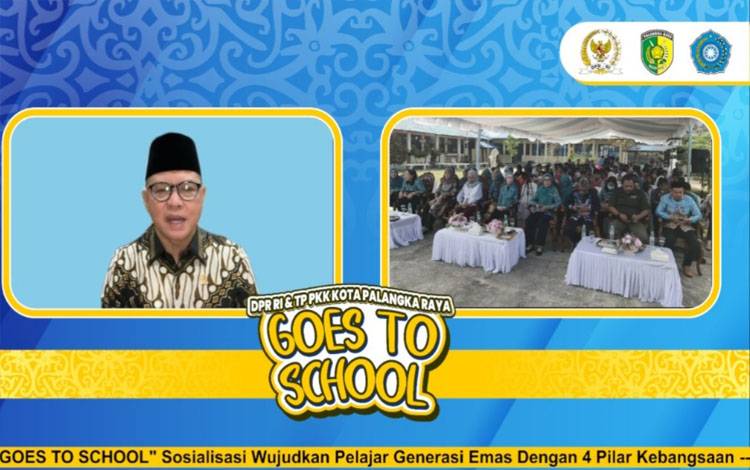Anggota Komisi XII DPR RI dan TP PKK Palangka Raya Bersinergi Bekali Pelajar dengan 4 Pilar Kebangsaan dan Bahaya Narkoba