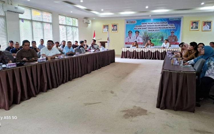 Pemprov Kalteng Ingatkan PKS Wajib Kirim Data Perhitungan Harga TBS
